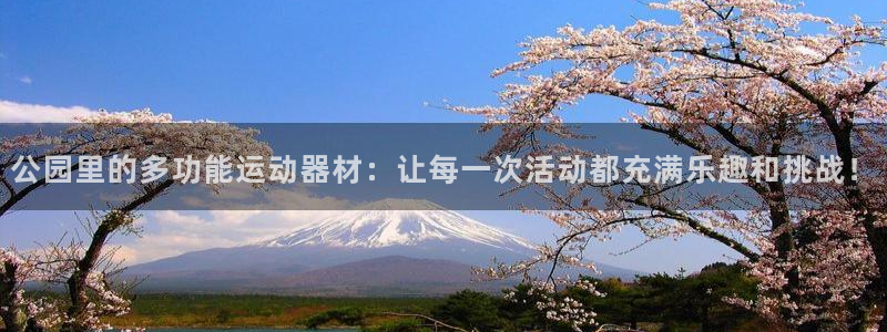 zoty中欧体育官网下载招商电话：公园里的多功能运动器材：让
